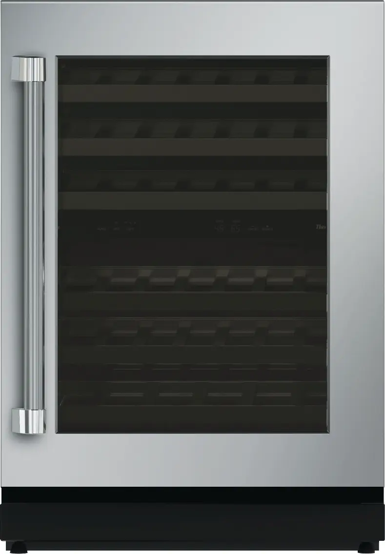 T24UW820RS Under Counter Wine Cooler with Glass Door | THERMADOR US